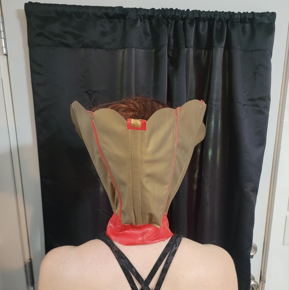 REAL LATEX by DAWNAMATRIX Petal Collar Sz S - Picture 8 of 10